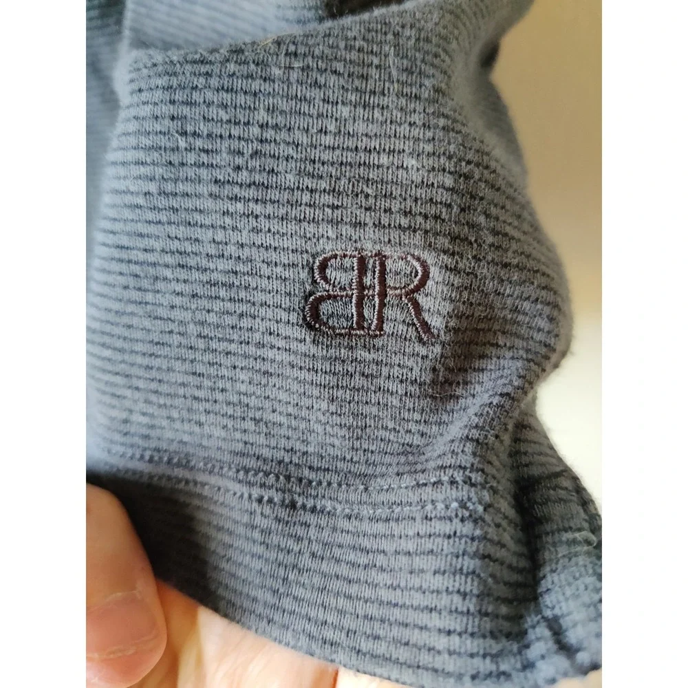 Banana Republic Luxe Touch Performance Tee Men's 100% Cotton‎ Gray Size XL